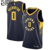 NBA Børn Trøje Indiana Pacers Tyrese Haliburton 0 2022-23 Nike Icon Edition Navy Swingman